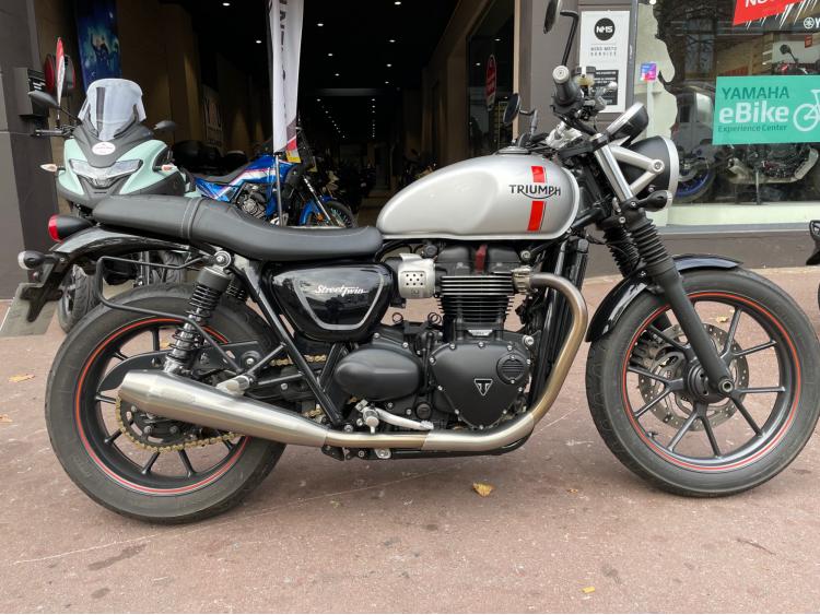 TRIUMPH STREET TWIN  900 GARANTIE/REVISEE/CTOK